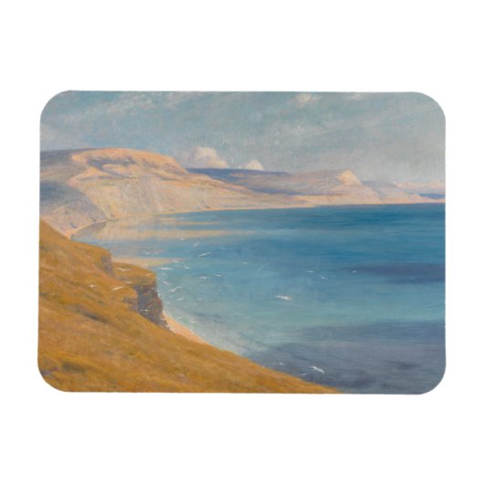 Zee en zonneschijn magneet (Horizontaal)