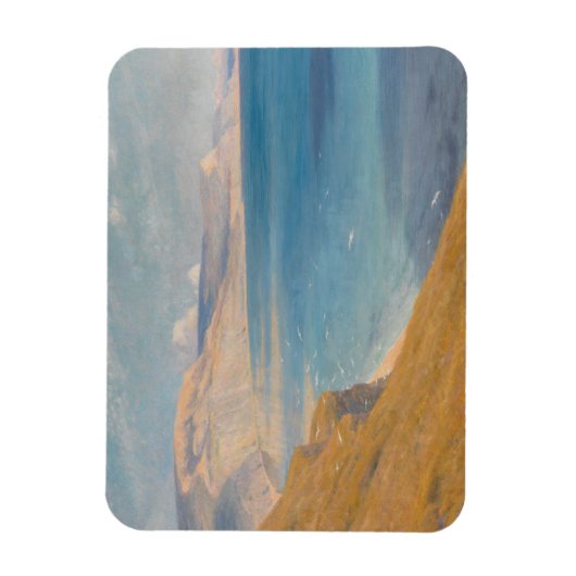 Zee en zonneschijn magneet (Verticaal)