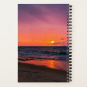 Zee- en zonsondergang notitieboek (Achterkant)