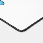 Zee engel cartoon illustratie bureaumat (Hoek)