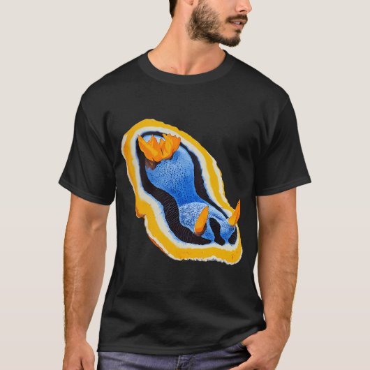 Zee-engel van Ann Cute Zeeslak T-shirt (Voorkant)