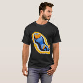 Zee-engel van Ann Cute Zeeslak T-shirt (Voorkant volledig)
