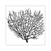 Zee Fan Coral Rubberstempel (Afrduk)