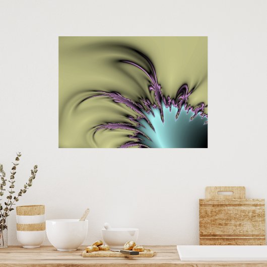 Zee Fan Poster (Keuken)