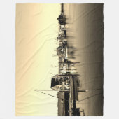 ZEE FLEECE DEKEN (Voorkant)