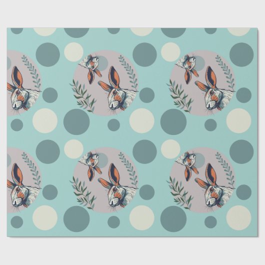 Zee foam gekleurd inpakpapier (Vlak)