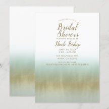 Zee Foam Gold White Elegant Beach Vrijgezellenfees