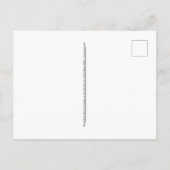 Zee Foam Green Beach House Briefkaart (Achterkant)