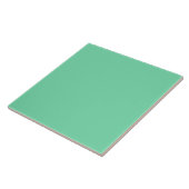 ZEE FOAM GREEN (effen kleur) ~ Tegeltje (Zijkant)