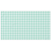 Zee Foam Green en White Gingham Tafelkleed (Voorkant (Horizontaal))