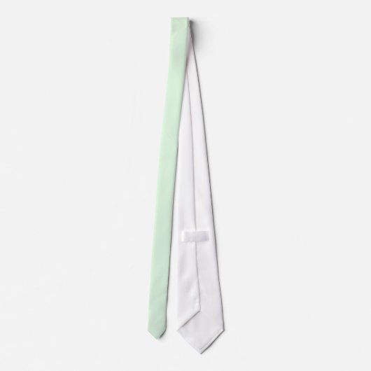 Zee Foam Green Mannen Stropdas (Achterkant)