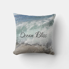 Zee Foam Ocean Bliss Gepersonaliseerd Kussen