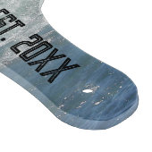 Zee Foam Ocean Waves Familienaam Keepsake Snijplank (Hoek)