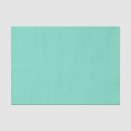 Zee Foam Rich Green Aqua Solid Tissuepapier