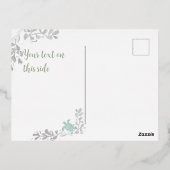 Zee Folie feestdag postkaart Folie Feestdagen Briefkaart (Achterkant)