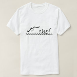 Zee French Chef Mustache T-shirt