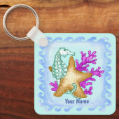 Zee Friends Seahorse Sleutelhanger (Voorkant)