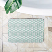 Zee Geometrische hexagonpatroon Badmat