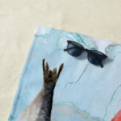 Zee Gevist strandlaken (In situ)