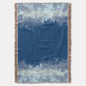 Zee gevlekt strandtonend patroon gooien deken (Voorkant Verticaal)