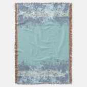 Zee gevlekt strandtonend patroon gooien deken (Voorkant Verticaal)