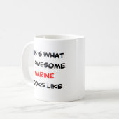 zee, geweldige koffiemok (Voorkant links)
