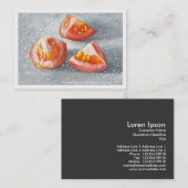 Zee gezouten tomaat visitekaartje (Voorkant / Achterkant)