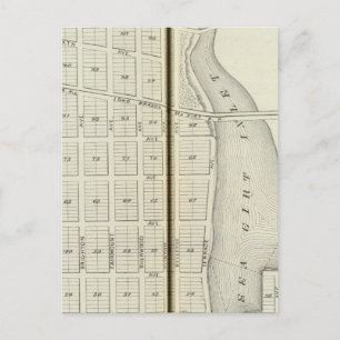 Zee Girt and Spring Lake Beach, Monmouth County Briefkaart