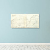 Zee Girt and Spring Lake Beach, Monmouth County Canvas Afdruk (Insitu (Houten vloer))