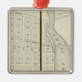 Zee Girt and Spring Lake Beach, Monmouth County Metalen Ornament (Voorkant)