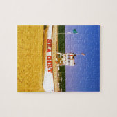 Zee Girt Lifeguard Boat Legpuzzel (Horizontaal)