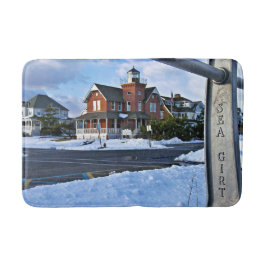 Zee Girt Lighthouse, New Jersey Bath Mat