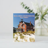Zee Girt Lighthouse, New Jersey Briefkaart (Staand voorkant)