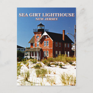 Zee Girt Lighthouse, New Jersey Briefkaart