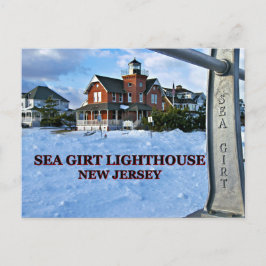 Zee Girt Lighthouse, New Jersey Briefkaart