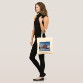 Zee Girt Lighthouse, New Jersey Canvas tas (Voorkant (model))