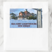 Zee Girt Lighthouse, New Jersey Stickers (Tas)