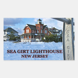 Zee Girt Lighthouse, New Jersey Stickers