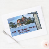 Zee Girt Lighthouse, New Jersey Stickers (Envelop)