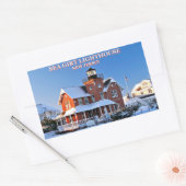 Zee Girt Lighthouse, New Jersey Stickers (Envelop)