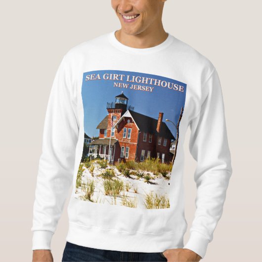 Zee Girt Lighthouse, New Jersey Sweatshirt (Voorkant)