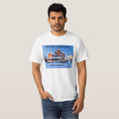 Zee Girt Lighthouse, New Jersey T-Shirt (Voorkant volledig)
