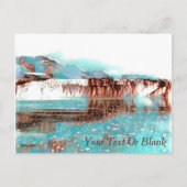 Zee Glacier Briefkaart (Voorkant)