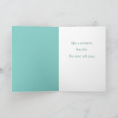 Zee glas aanmoediging goed te krijgen kaart (Binnen)