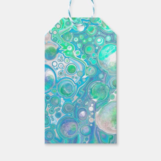 Zee glas afneembaar van en naar cadeaulabel (Voorkant)