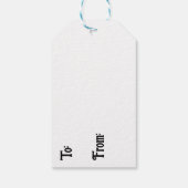 Zee glas afneembaar van en naar cadeaulabel (Achterkant)