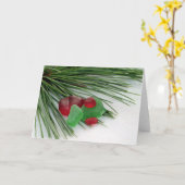 Zee glas en naalden kaart (Gele Bloem)