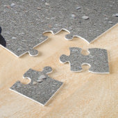 Zee glas, foto van schitterende kleuren legpuzzel (Zijkant)