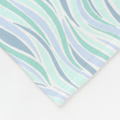 Zee Glas Golven Fleece Deken (Hoek)