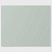Zee Glas Groen Effen Kleur Cadeaupapier (Vlak)